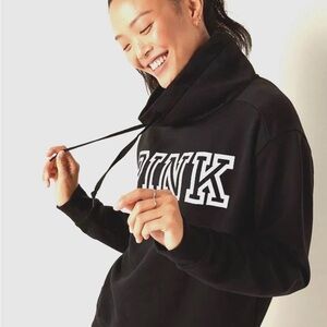 VICTORIA'S SECRET PINK  EVERYDAY LOUNGE COWL NECK PULLOVER  size M